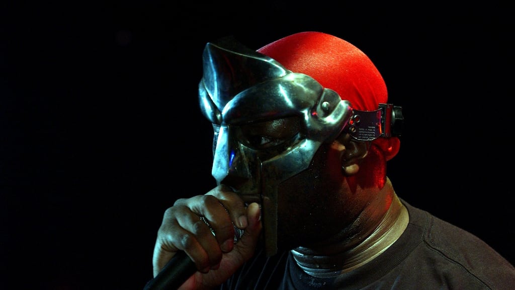 MF Doom, aka Daniel Dumile, who has died aged 49. Photograph: Keith Bedford/The New York Times