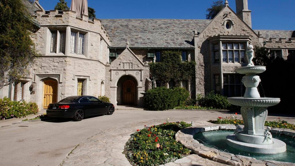 The Playboy Mansion in Los Angeles, California. Photograph: Reuters