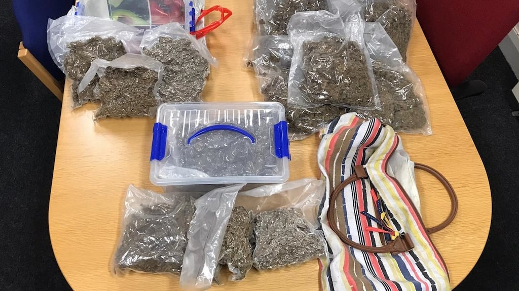 Investigations into the seizure are ongoing. Photograph: An Garda Síochána