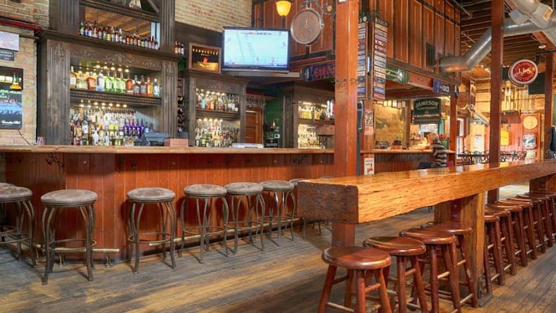 The main service area in the Piper Down pub is called the Temple Bar.