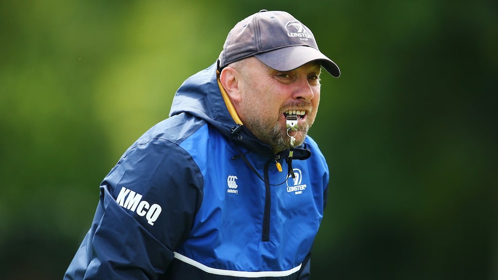 Kurt McQuilkin is returning home to New Zealand for family reasons. Photograph: Cathal Noonan/Inpho