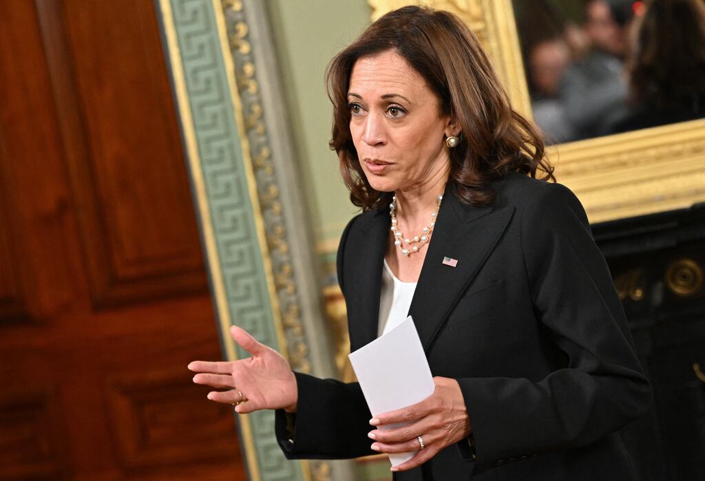 US vice-president Kamala Harris told CNN that in suggesting laws on contraception and same sex marriage should be reviewed, conservative supreme court justice Clarence Thomas had 'just said the quiet part out loud'. File photograph by Mandel Ngan/AFP via Getty Images)