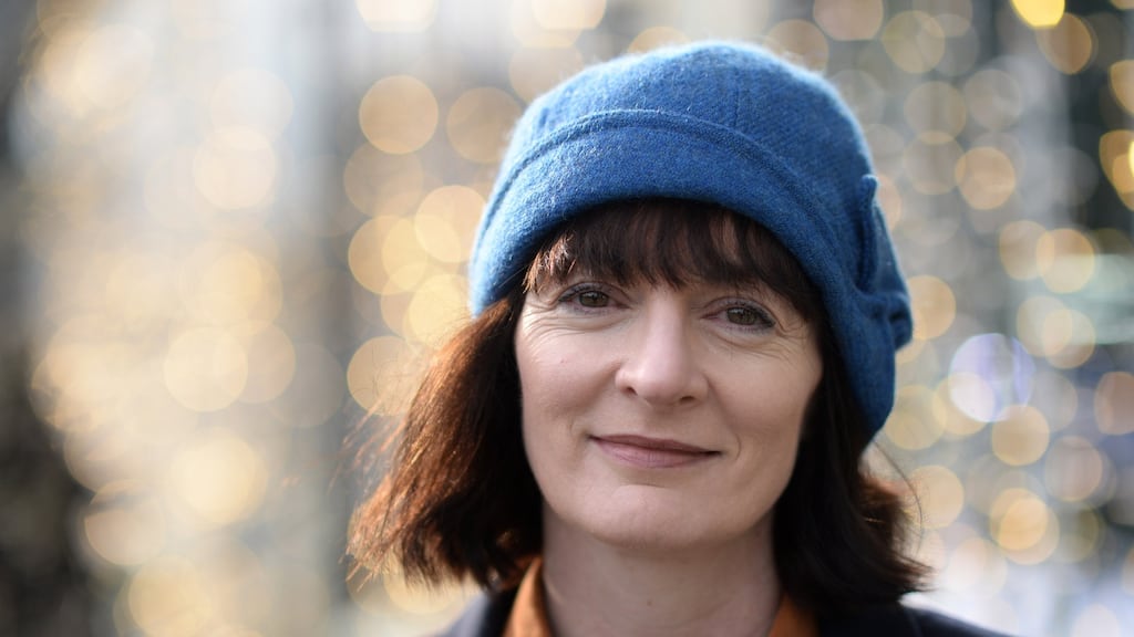 Cathy Sweeney: shortlisted for the 2020 Butler Literary Award, along with her daughterr Lucy Sweeney Byrne; fellow short story writer Wendy Erskine; Ian Maleney; and Oisín Fagan. Photograph: Dara Mac Dónaill