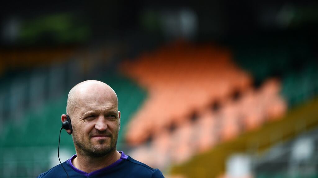 Scotland’s head coach Gregor Townsend has called on World Rugby to do everything they can to ensure their clash with Japan goes ahead. Photo: Anne-Christine Poujoulat/Getty Images