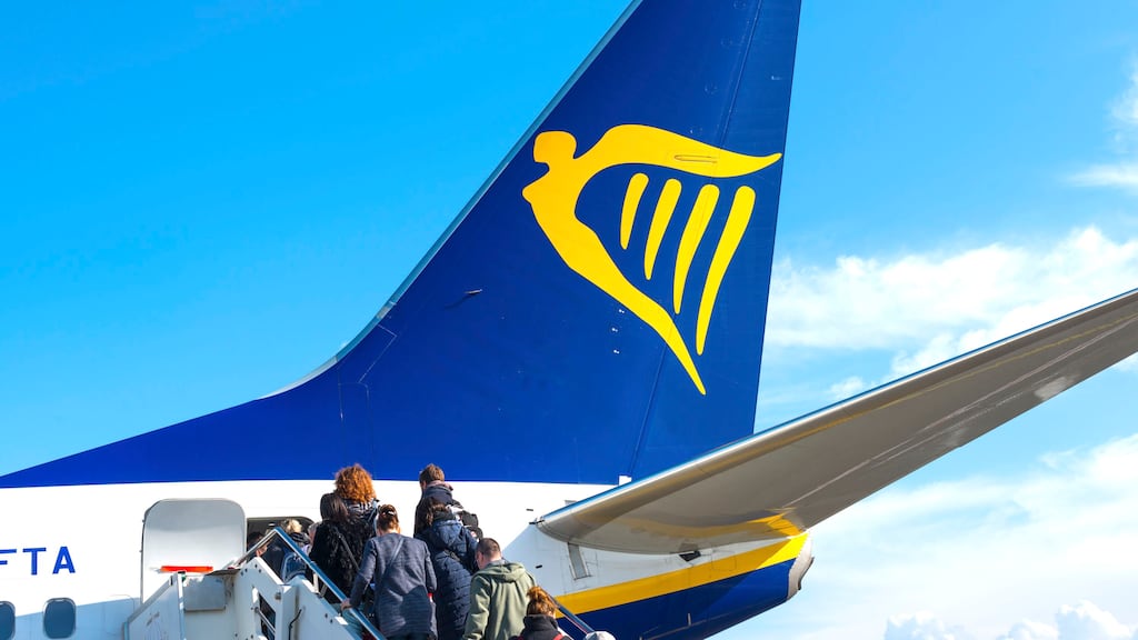 Ryanair: some people see boarding times as merely aspirational, like Brexit dates. Photograph: UIG via Getty
