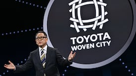 Toyota turns up at Las Vegas electronics show CES not with a car but with a new city