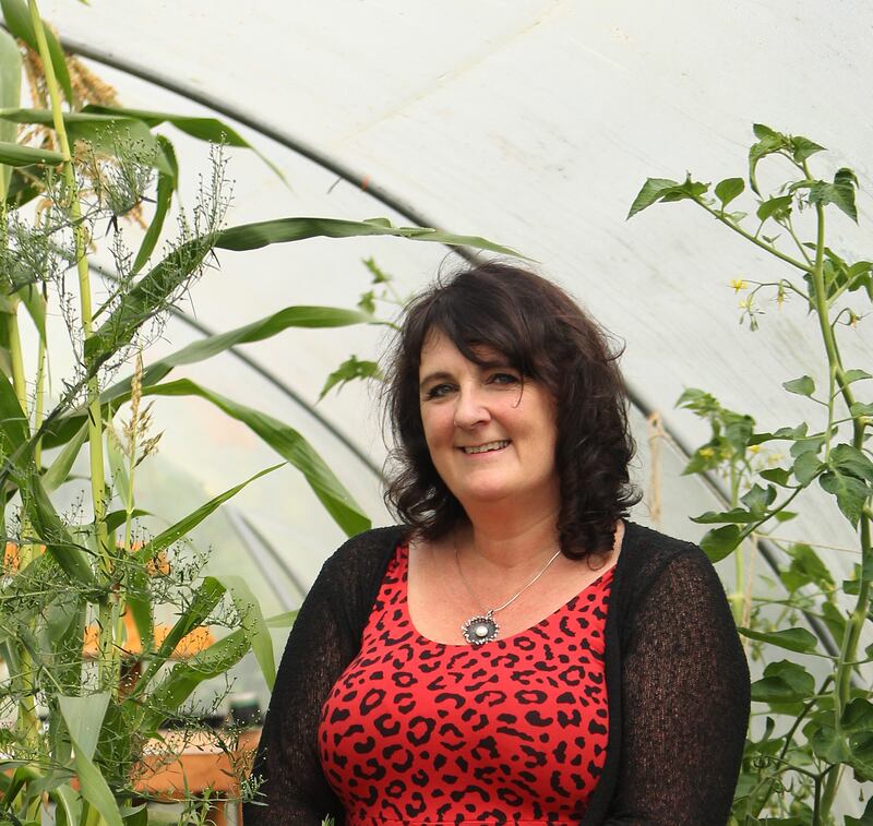 Dee Sewell says she began growing in earnest when her children were small, 'primarily as a way of providing chemical-free food for the family'.
