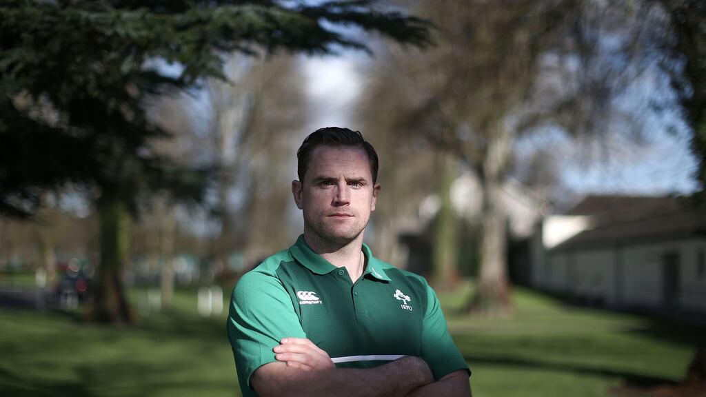 Jamie Heaslip: “If you are an Irishman and you’re playing tiddlywinks against an Englishman, or chess or scrabble, you want to beat him.” Photograph: Dan Sheridan/Inpho