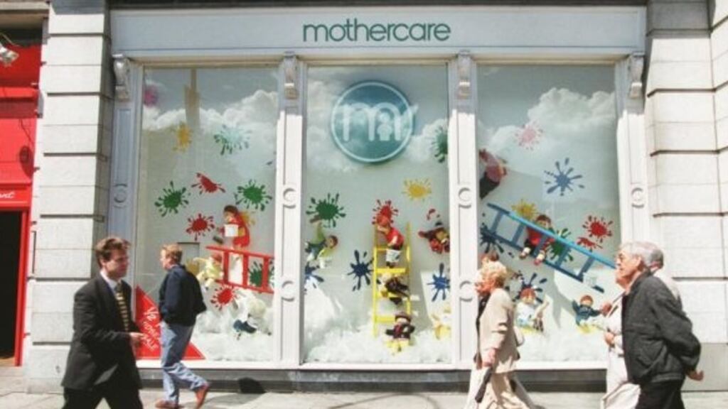 Mothercare Ireland owner David Ward said the restructure had led to a 30 per cent rent reduction across the group’s portfolio