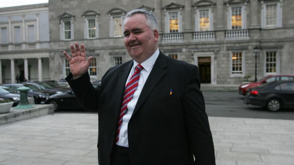 Willie Penrose pictured outside the Dáil in 2011. File Photograph: Cyril Byrne/The Irish Times.