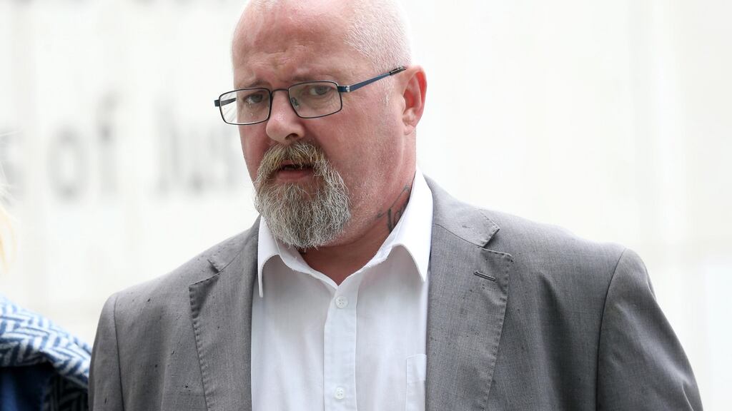 Alan McNamara (50), of Mountfune, Murroe, Co Limerick arrives at the Central Criminal Court in Dublin. Photograph: Collins Courts.