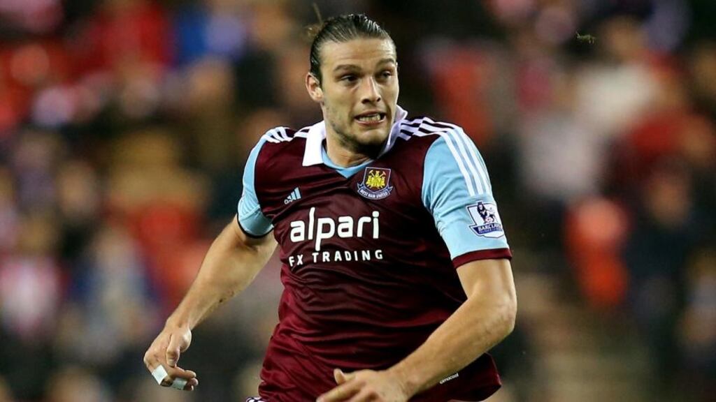 West Ham United striker Roy Carroll scored six goals in 44 Premier League games for Liverpool before moving to London. Photograph: Getty.