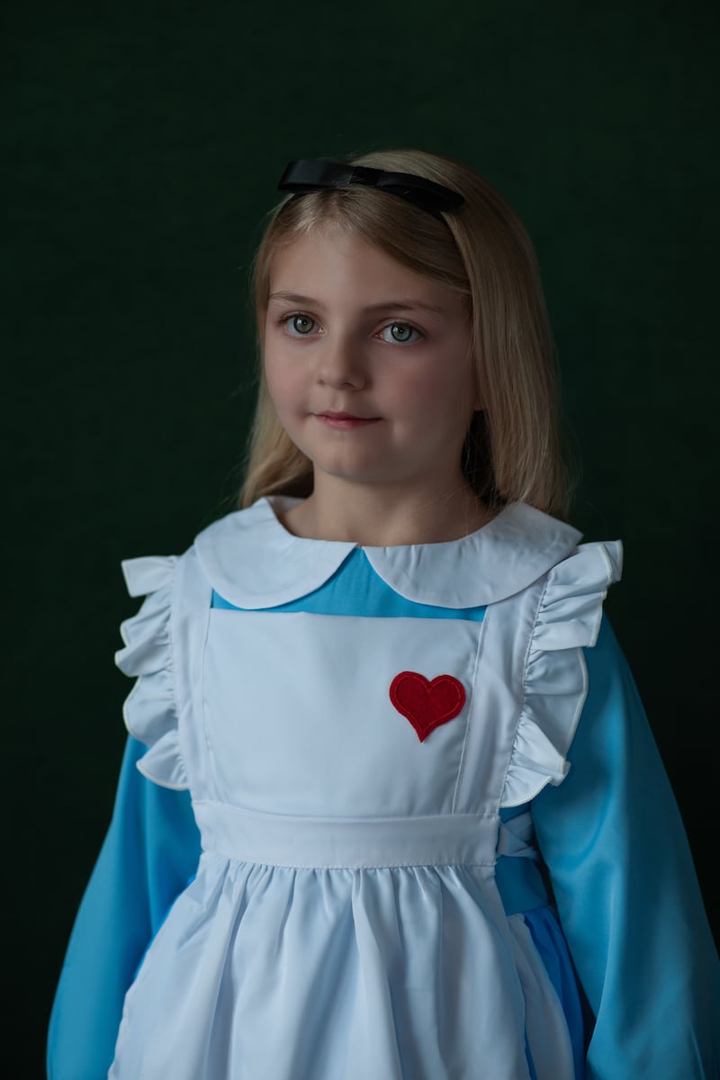 Briege Morrison (6) from Co Derry. Photograph: Deirdre Brennan