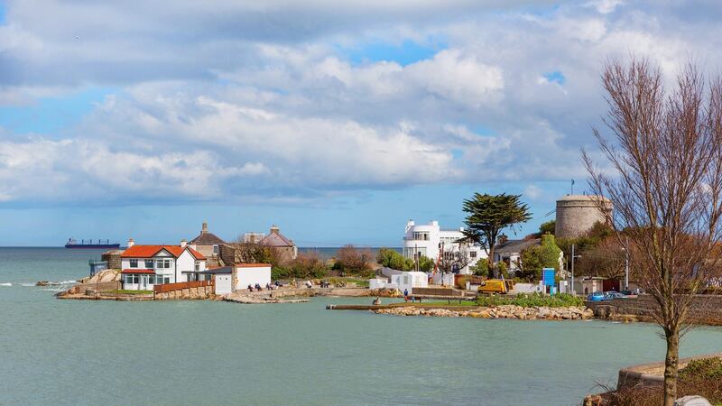 The view to Sandycove beach from Cove Lodge