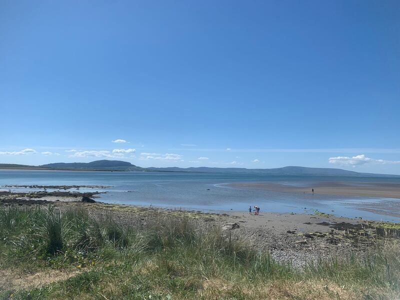 Lissadell Beach in Co Sligo where a young boy got into difficulty on Saturday afternoon. Photograph: Sorcha Crowley