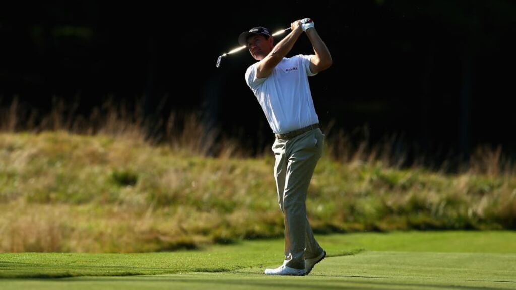 Pádraig Harrington missed the cut on seven over in Greensboro, North Carolina. Photograph: Streeter Lecka/Getty Images
