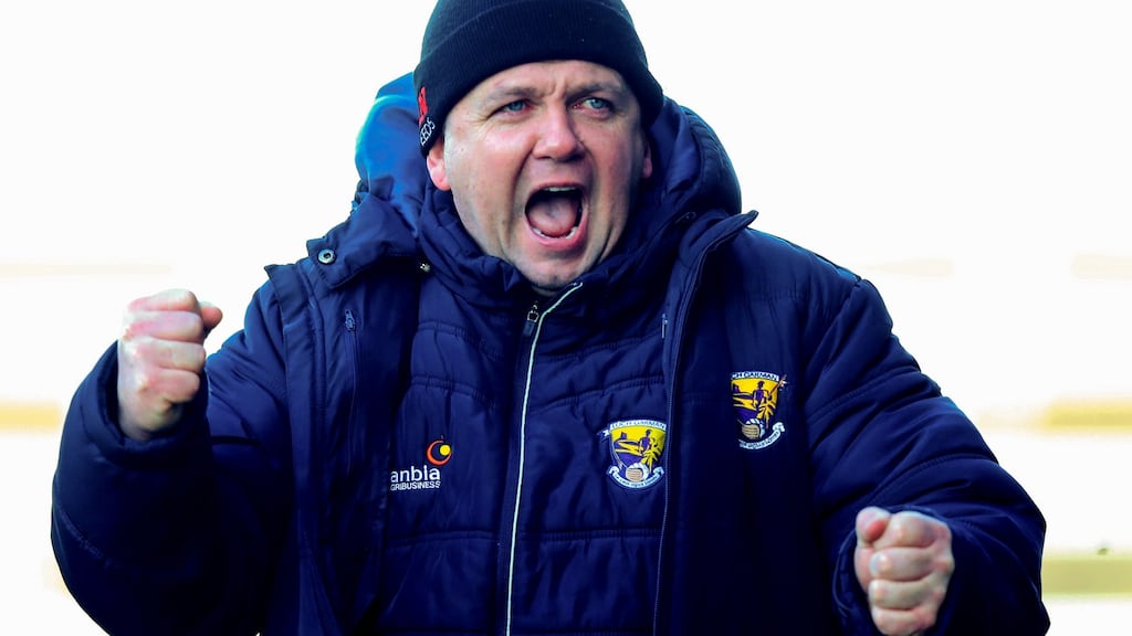 Davy Fitzgerald: “When they’re on their game, when they’re mentally up for it and physically at it, Wexford will live with anyone.”  Photograph: Tommy Dickson/Inpho
