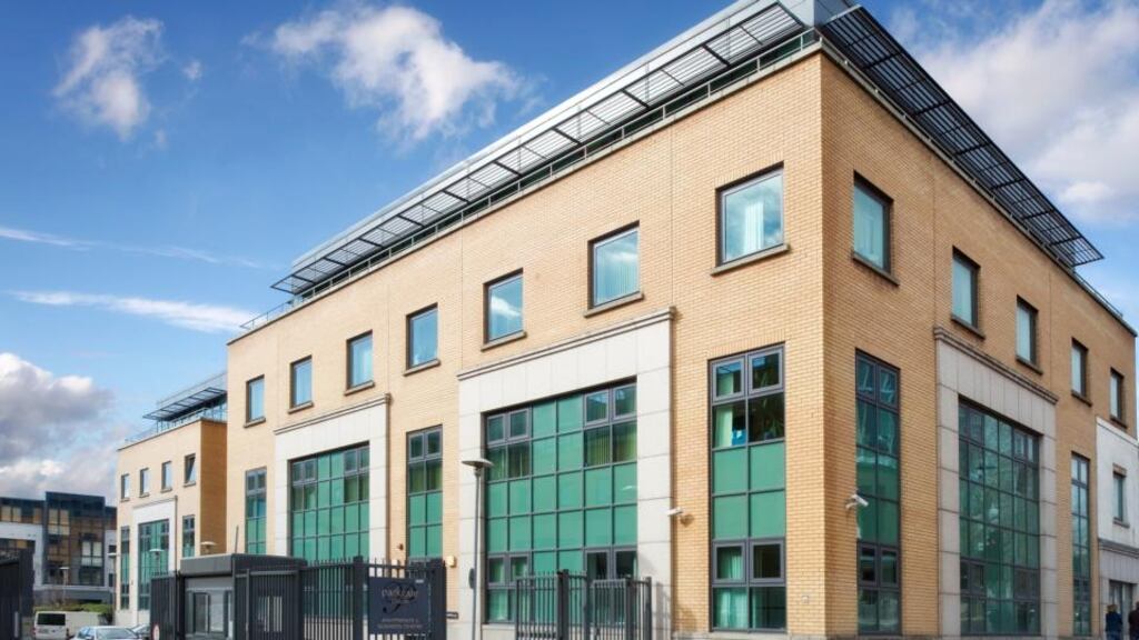 Blocks C and D at Parkgate Business Centre in Dublin 8 will give investors a net initial return of 12.82 per cent