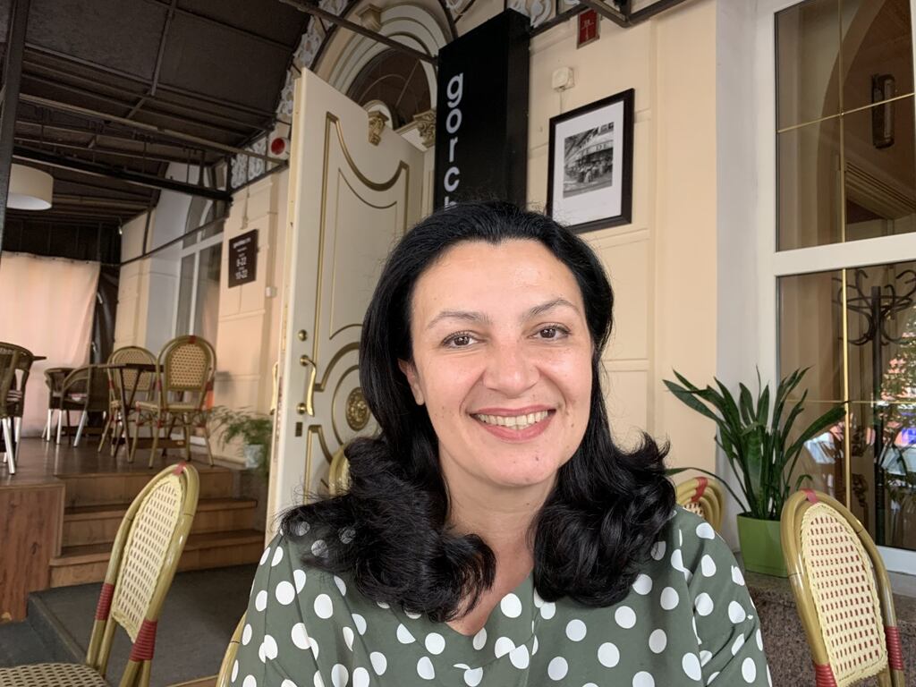 Ivanna Klympush-Tsintsadze, head of the European integration committee in the Ukrainian Rada: 'For centuries, Europe was deprived of knowing us because Russia rewrote our history. The Russian empire, the Soviet Union and the Russian Federation kidnapped us.'