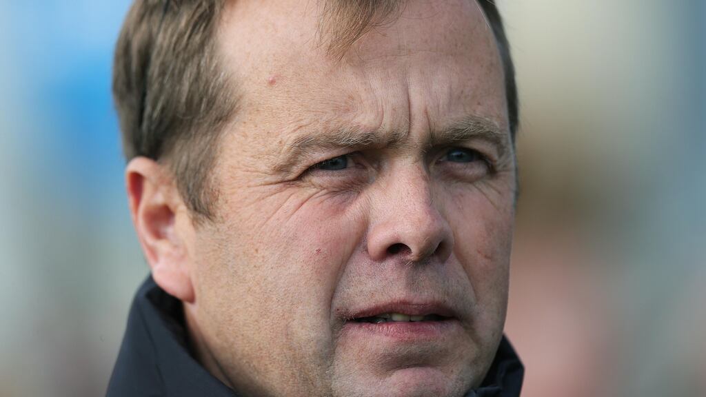 Co Meath trainer Ger Lyons: forecast improving ground conditions over the weekend should help Lyons-trained Wayside Flower in Listed Fillies Sprint on Sunday at Naas. Photograph: Lorraine O’Sullivan/Inpho