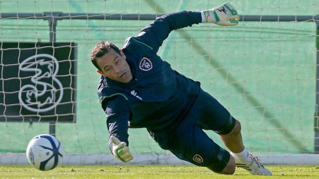 David Forde (Millwall) 9/10 Great night for the established Ireland No. 1. Saved at his near post from Bellarabi’s poke on 52 minutes before fending a rasping Kroos effort on 54 minutes. The goal he conceded was a perfect shot. Photograph: Inpho