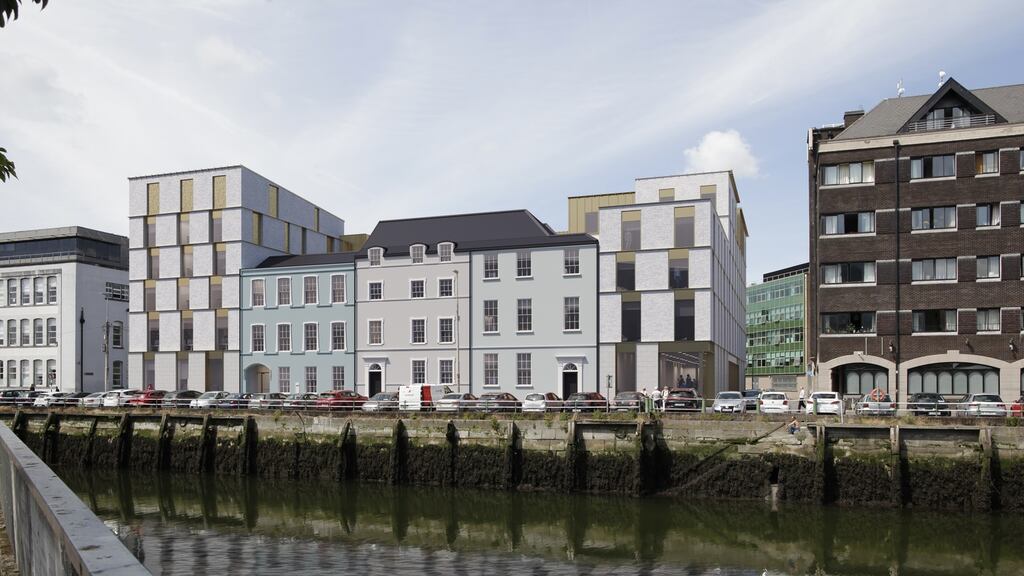 An artist’s impression of the proposed Premier Inn at Morrison’s Quay in Cork