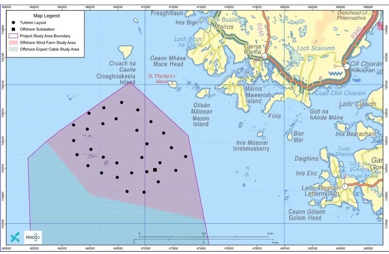 Sceirde Rocks Windfarm