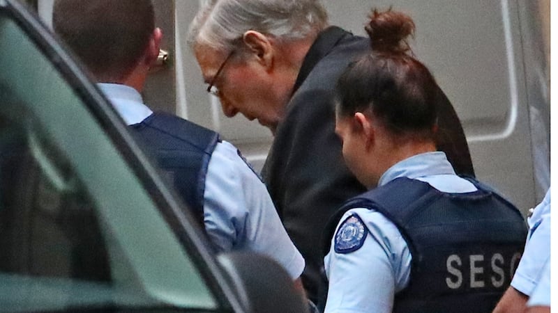 Cardinal George Pell leaves the Supreme Court of Victoria in Melbourne, Australia on June 5th, 2019. Photograph: Scott Barbour/Getty Images