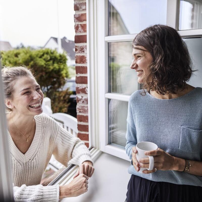Could your neighbour be a new friend? Photograph: Getty