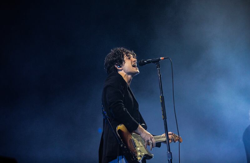 Eli Hewson on stage. Photograph: Evan Treacy