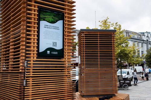 Cork council defends €350,000 spend on air-purifying robotic trees