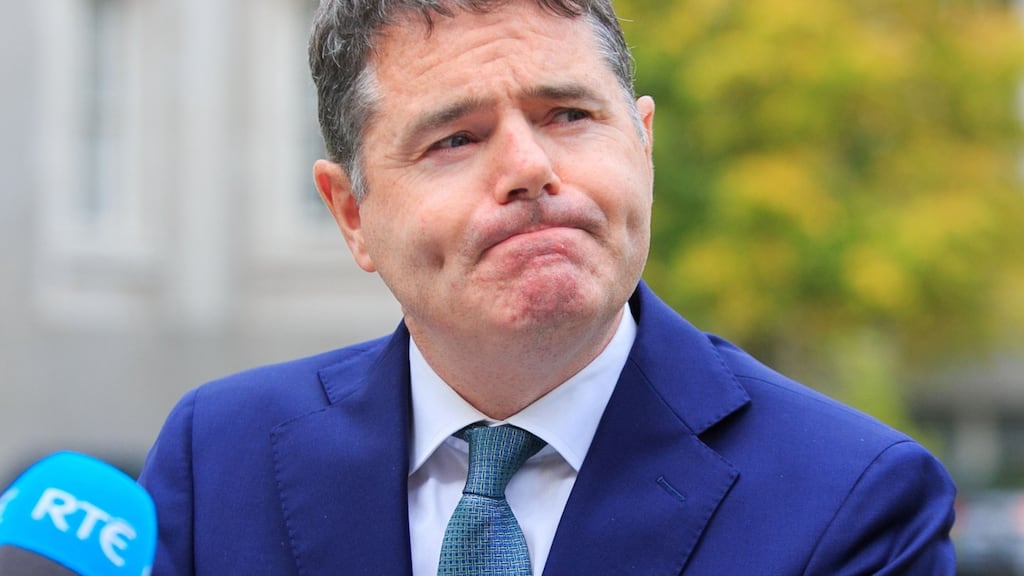 Minister for Finance Paschal Donohoe said that increases to social welfare payments would be “targeted” at the most vulnerable. Photograph: Gareth Chaney/Collins
