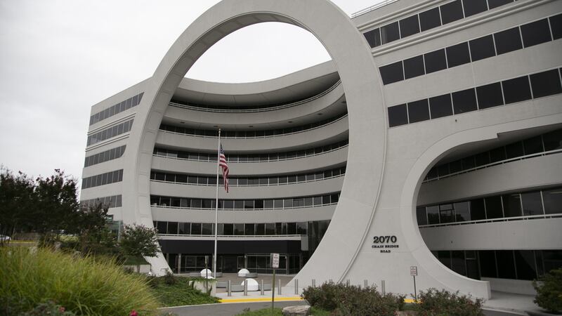 The headquarters of FINcen in Vienna, Virginia. Photograph: Scilla Alecci