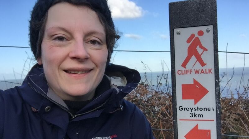 On the Bray to Greystones cliff walk