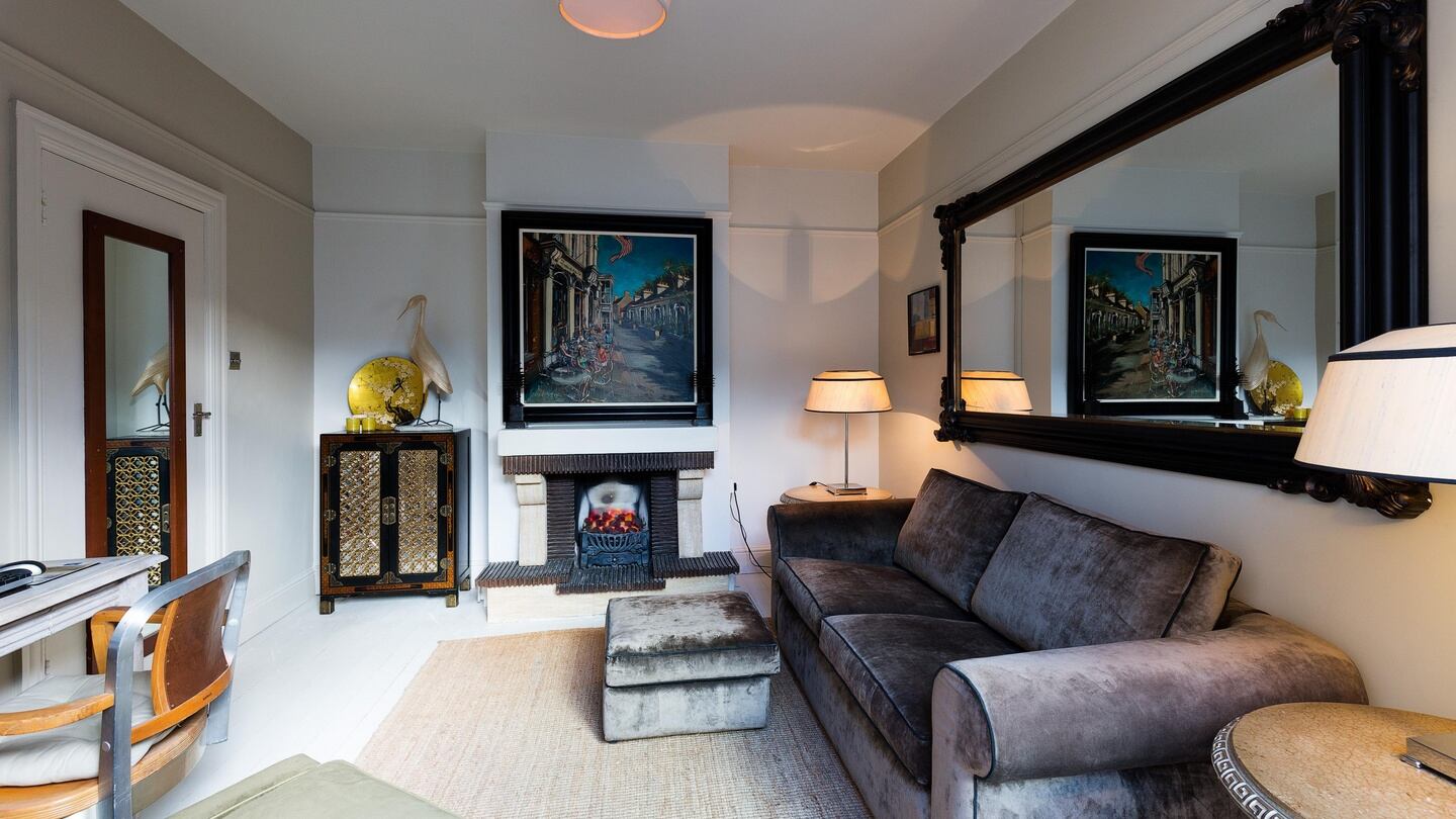 Mayflower House on Tubbermore Road in Dalkey has a large, open-plan area that includes the kitchen, diningroom and lounge.