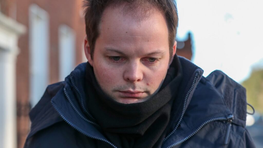 Kevin Maguire (29), of The Hedgerows, Foxrock, Co Dublin: jailed for  possession of child pornography. Photograph:  Collins Courts