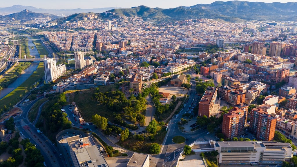The statue is located in Santa Coloma de Gramenet, a Catalan satellite town north of Barcelona. Photograph: iStock