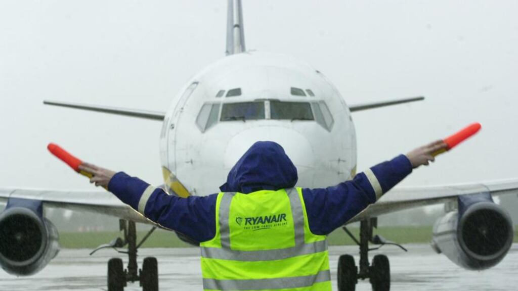 The Irish Aviation Authority is investigating an incident where two passengers were allowed into the cockpit during a Ryanair flight. File photograph: Alan Betson/ Irish Times