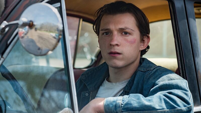 The Devil All The Time: Tom Holland as Arvin Russell. Photograph: Glen Wilson/Netflix