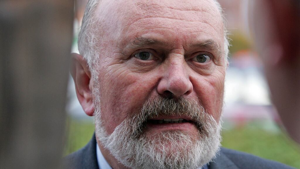 Senator David Norris: “I always assume my phone is tapped” and “that somebody is listening”. Photograph: Eric Luke/The Irish Times