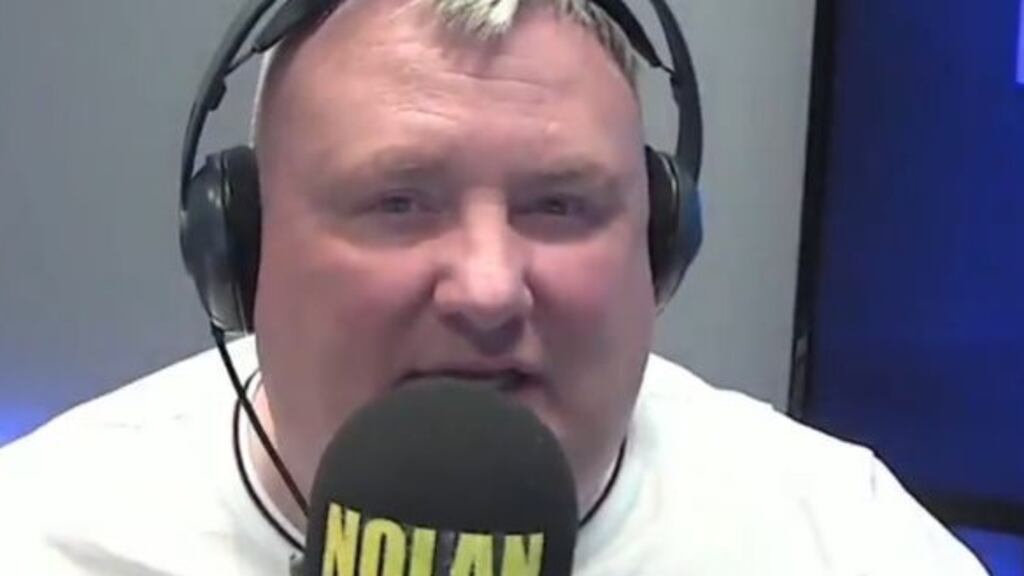 BBC Northern Ireland journalist Stephen Nolan is to receive a further five-figure sum in damages from another Twitter user who posted false allegations about him. File photograph: BBC.