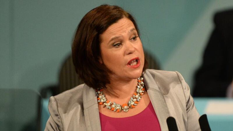 Mary Lou McDonald: contender for most annoying phrase. Photograph: Dara Mac Dónaill / The Irish Times
