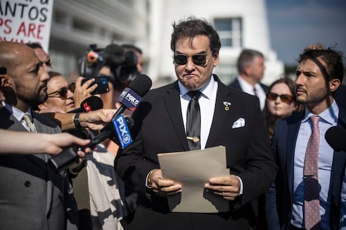 Trump says he has commuted sentence of George Santos in federal fraud case