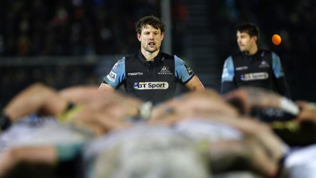 Peter Horne will replace suspended outhalf Finn Russell for Scotland’s Six Nations match against Italy today. Photograph: Russell Cheyne/Inpho.