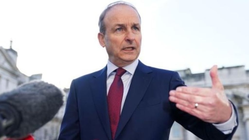 Taoiseach Micheál Martin is to brief Cabinet on plans for the two citizens assemblies, set to start in April. Photograph: Brian Lawless/PA Wire