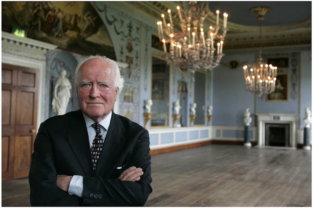 Desmond Guinness, who lived at Leixlip Castle, Co Kildare, died in August 2020, aged 88. Photograph: The Irish Times