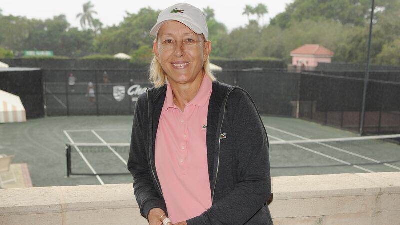 Martina Navratilova in Delray Beach, Florida, in 2014. Photograph: Larry Marano/Getty Images