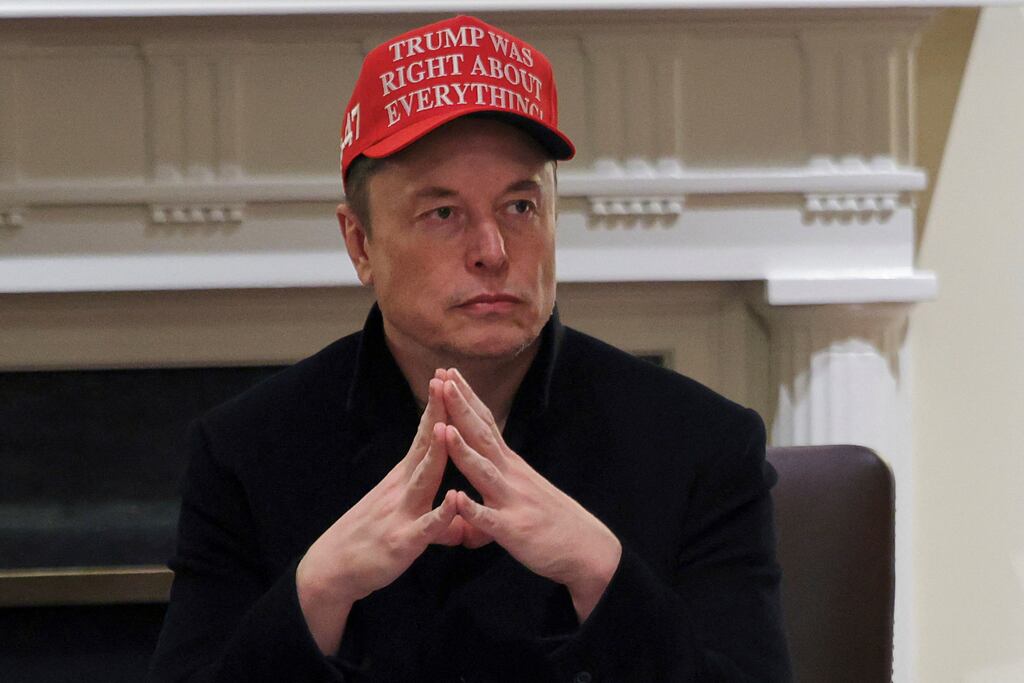Elon Musk: deleted his post about the Sunday giveaway from his social media platform, X, about 12 hours after he initially posted it. Photograph: AP