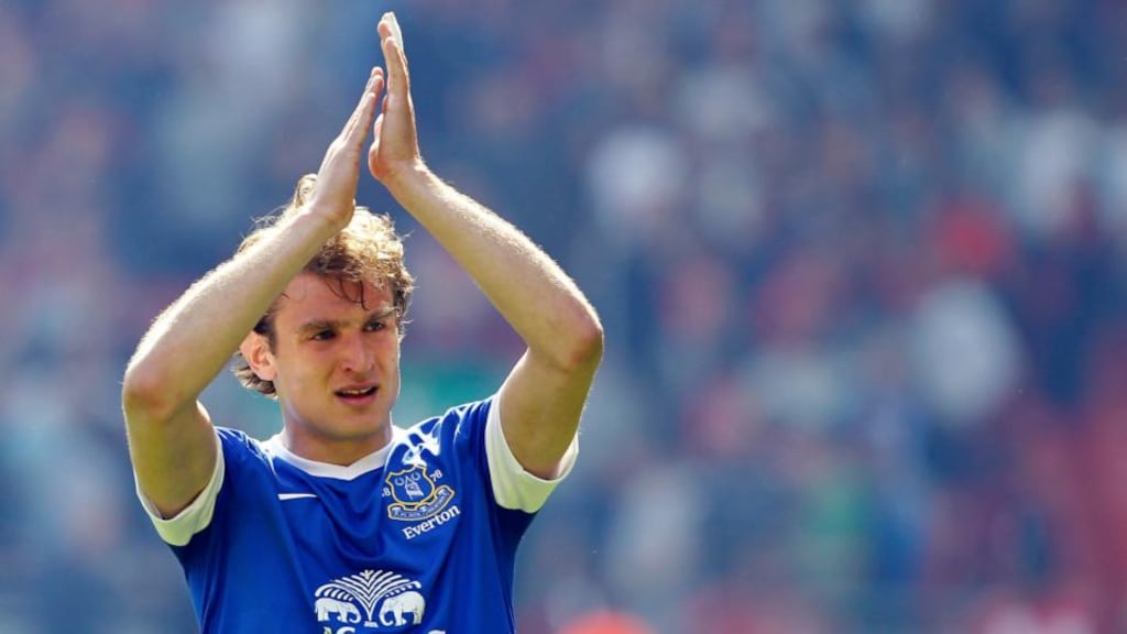 Hull owner Assem Allam has hailed striker Nikica Jelavic as “our biggest ever signing”. Photograph: Peter Byrne/PA Wire