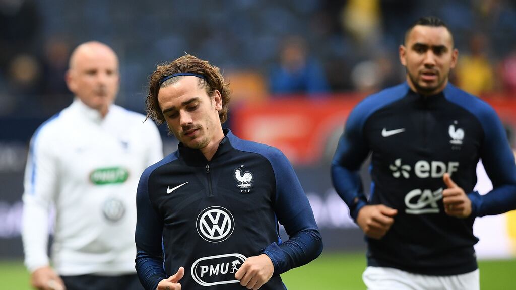 Antoine Griezmann has signed a one-year contract extension with Atlético Madrid. Photograph: Franck Fife/Afp